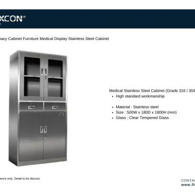 81Hospital Pharmacy Cabinet Furniture Medical Display Cabinet
