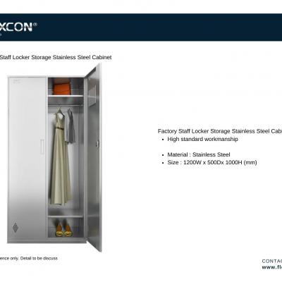 Stainless Steel Factory Staff Locker Cabinet