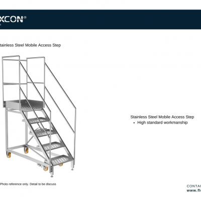 Stainless Steel Access Step 