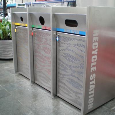 Stainless Steel Recycle Bin