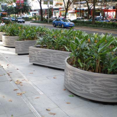 Stainless Steel Public Planter Box