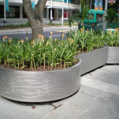 Stainless Steel Public Planter Box