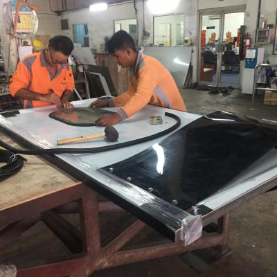 Stainless Steel Chase Swing Door