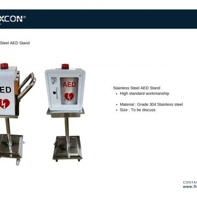 Stainless Steel AED Stand