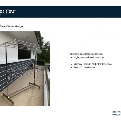 Stainless Steel Clothes Hanger / Cloth Drying Rack