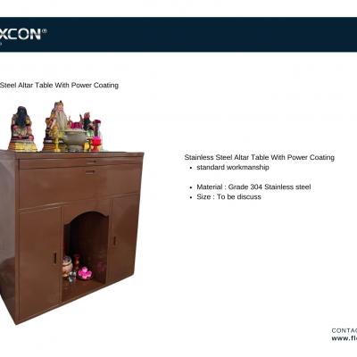 Stainless Steel Altar Table