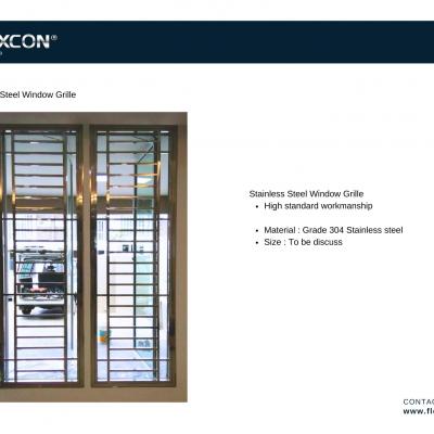 Stainless Steel Window Grille